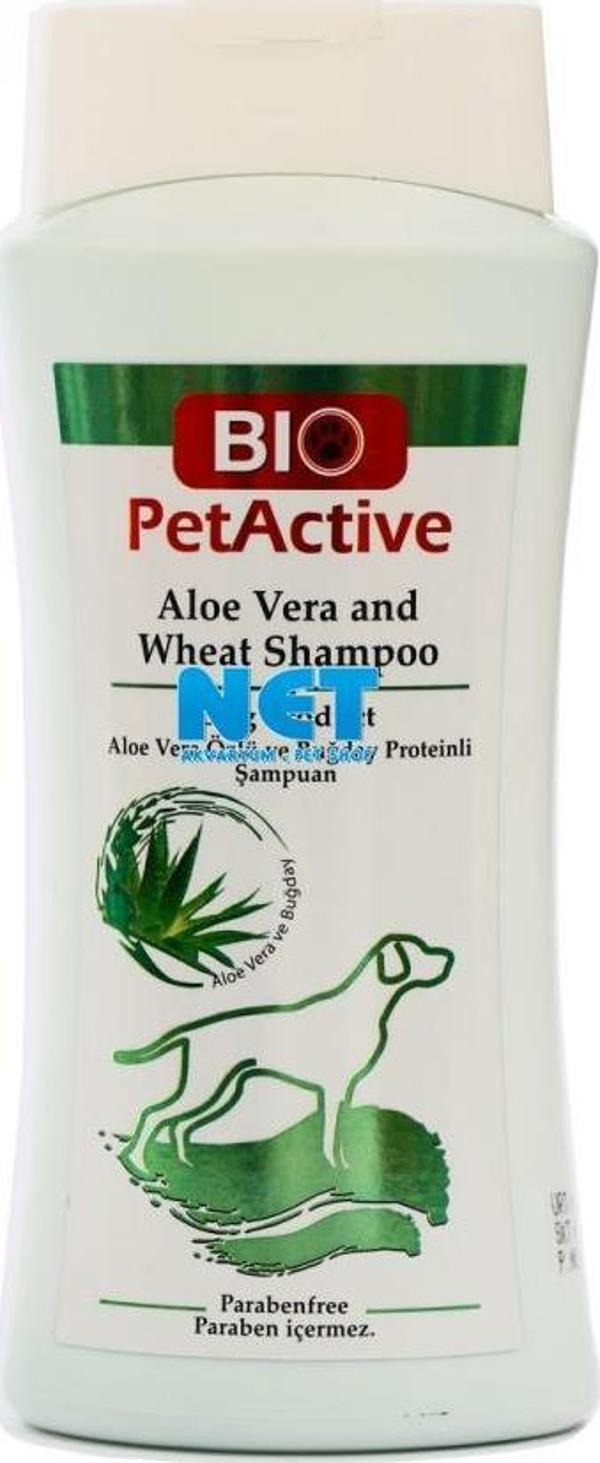 Bio PetActive Şampuan Aloe Vera Buğday 400 ml Köpek Şampuanı - Image 1
