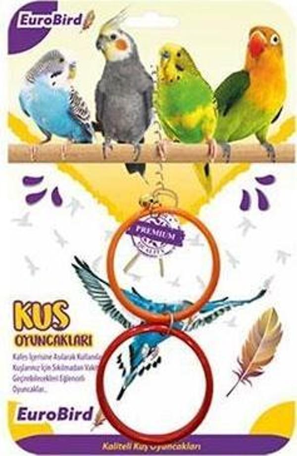 EuroBird İkili Halka Kuş Oyuncağı - Image 1