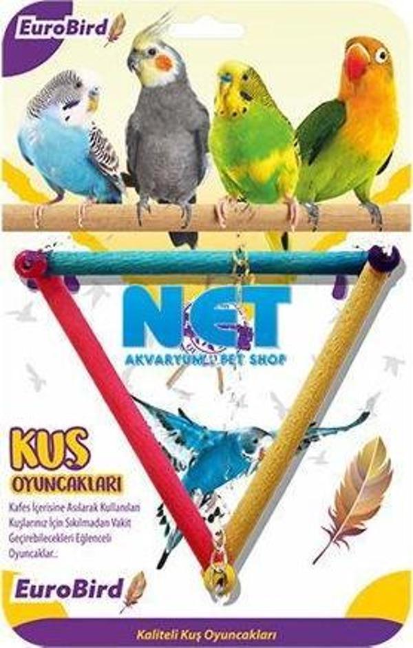 EuroBird Kuş Oyuncağı Üçgen Salıncak (KY09)  - Image 1