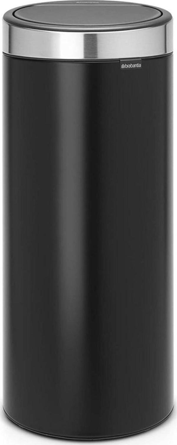 Brabantıa Matt Black New Dokunmatik Çöp Kutusu 30l BRA 115448 - Image 1