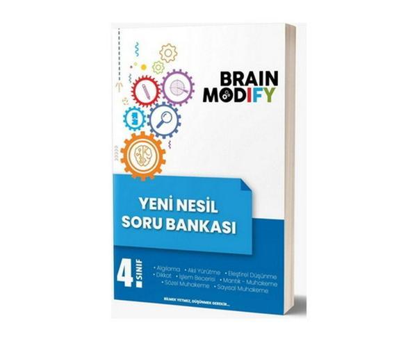 Brain Modify Yayınları 4. Sınıf Yeni Nesil Soru Bankası - Brain Modify Yayınları - Image 1