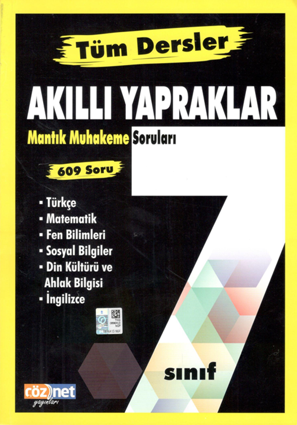 Çöznet Yayınları 7. Sınıf Tüm Dersler Akıllı Yapraklar - Çöznet Yayınları - Image 1