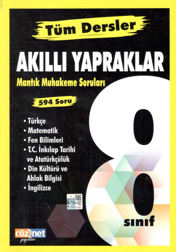 Çöznet Yayınları 8. Sınıf Tüm Dersler Akıllı Yapraklar - Çöznet Yayınları - Image 1
