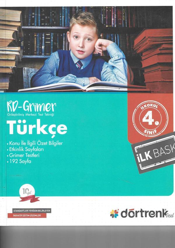 Dörtrenk Yayınları 4. Sınıf Rd-Grimer Türkçe - Dörtrenk Yayınları - Image 1
