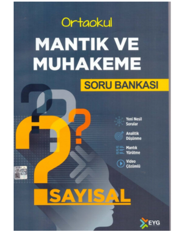 Eyg Yayınları 8. Sınıf Sayısal Mantık Muhakeme - Eyg Yayınları - Image 1