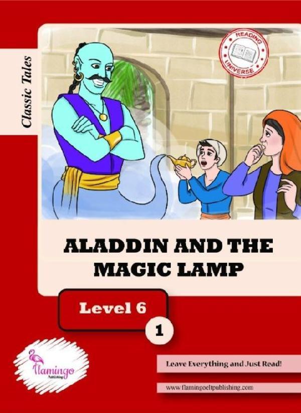 Alaaddin And The Magıc Lamp English Level 6-1 (B1) - Kolektif - Flamingo Publishing - Image 1