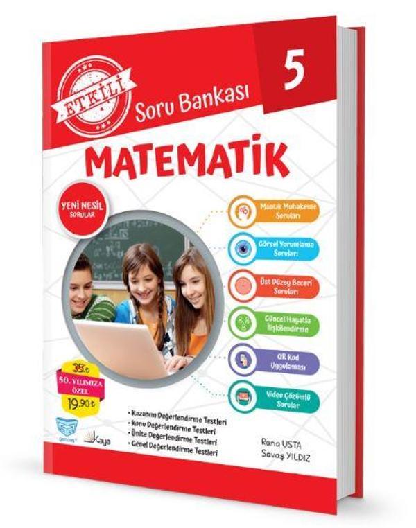 Kaya Yayınları 5. Sınıf Matematik Soru Bankası - Kaya Yayınları - Image 1