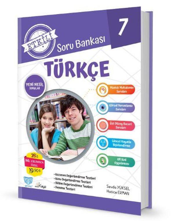 Kaya Yayınları 7. Sınıf Türkçe Soru Bankası - Kaya Yayınları - Image 1
