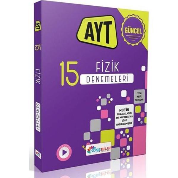 Köşe Bilgi Yayınları Ayt Fizik 15 Branş Denemesi - Köşebilgi Yayınları - Image 1