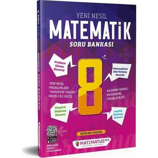 Matematus Yayınları 8. Sınıf Yeni Nesil Matematik Soru Bankası - Matematus Yayınları - Image 1
