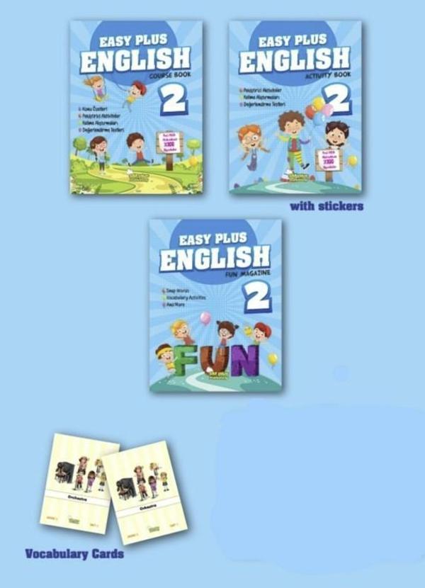 SM PLUS PUBLISHING YAYINLARI 2.SINIF EASY PLUS ENGLISH SET - SM Plus Publishing - Image 1