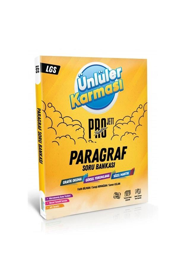 Ünlüler Yayınları 8. Sınıf Jett Paragraf Soru Bankası - Ünlüler Karması Yayınları - Image 1