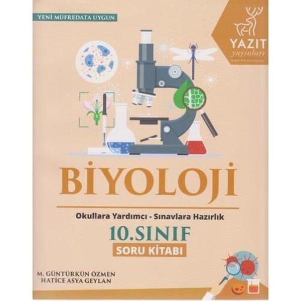 Yazıt Yayınları 10. Sınıf Biyoloji Soru Kitabı - Yazıt - Image 1