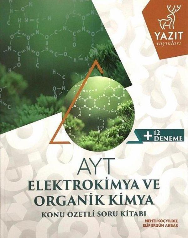 Yazıt Yayınları Ayt Elektrokimya ve Organik Kimya Konu Özetli Soru Bankası - Yazıt - Image 1