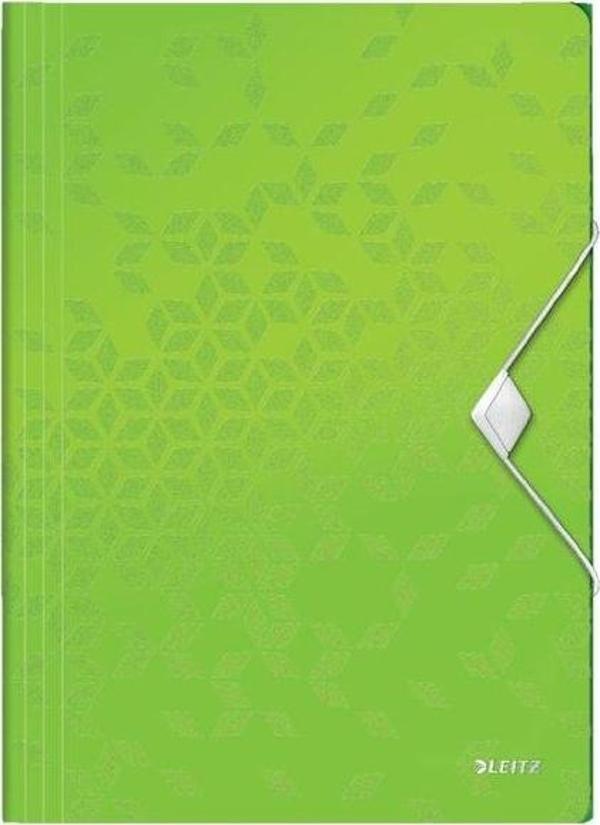 Active Leitz WOW İnce Lastikli Dosya-Met.Yeşil - Image 1