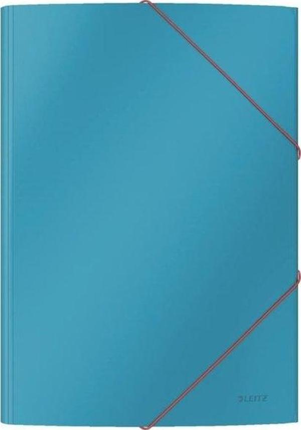 Leitz Cosy Soft Touch Lastik Kilitli Dosya A4-Mavi - Image 1