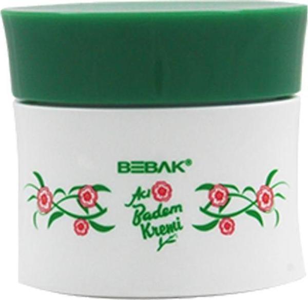 Bebak Acı Badem Kavanoz Krem Büyük Boy 70ml - Image 1