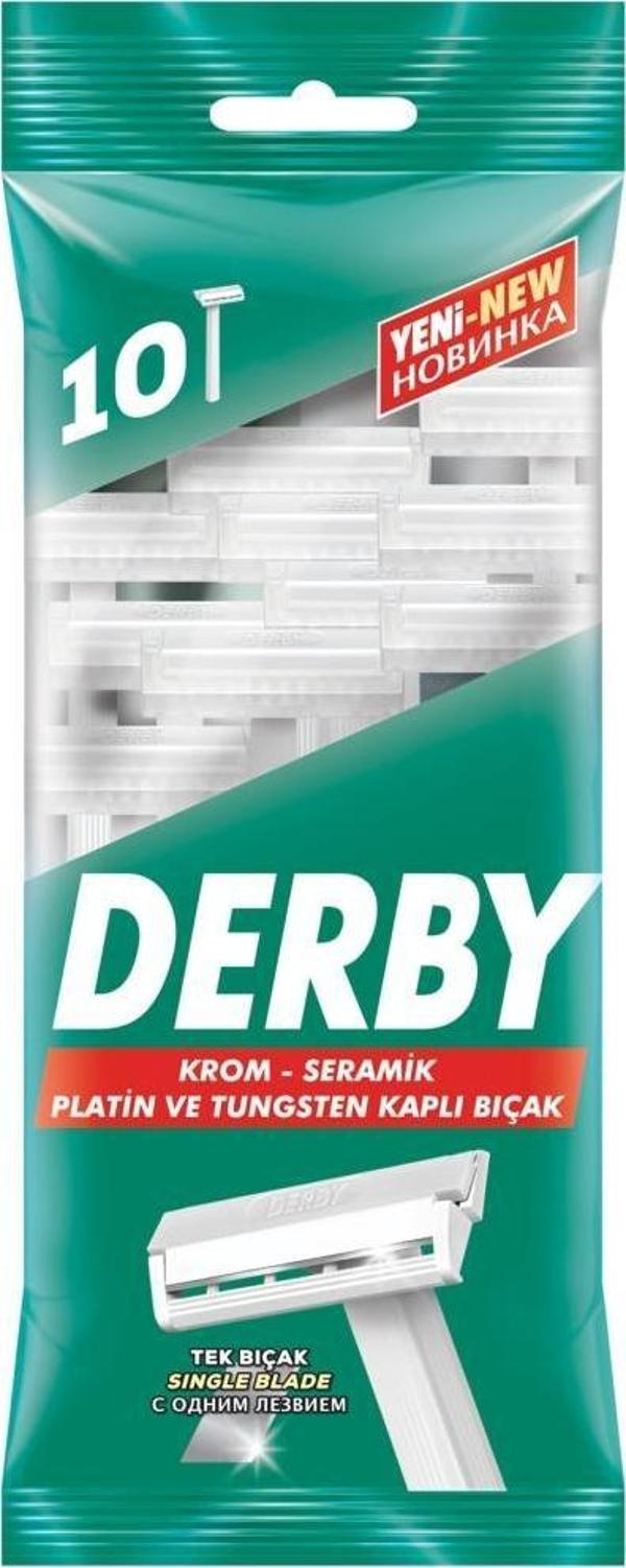 Derby Kullan-At Tıraş Bıçağı 10'lu Paket - Image 1