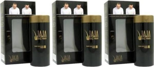 Jaja Saç Fiber Koyu Kahve Saç Tozu Topik 50 Gr X 3 Adet - Image 1