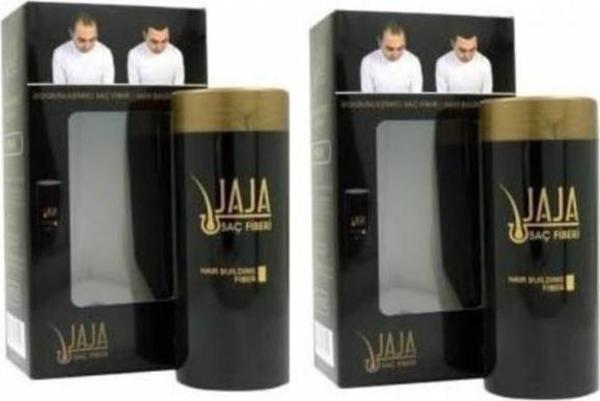 Jaja Saç Fiberi Saç Dolgunlaştırıcı Siyah 50 gr X 2 Adet - Image 1
