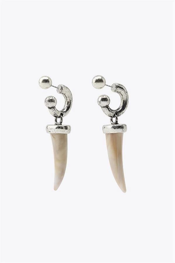 Fildişi Küpe - Gümüş - Image 1