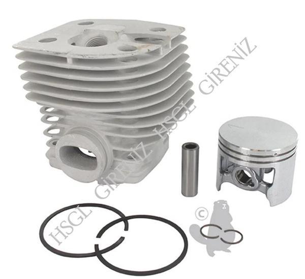 HSGL Motorlu Tırpan Silindir Piston Seti – STIHL FS550 46mm Uyumlu - Image 1