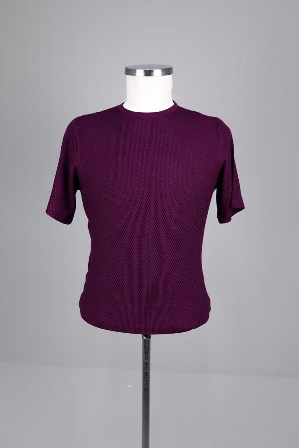 Günlük Kullanım İçin Bisiklet Yaka Erkek T-Shirt-KAV6205S - Image 1