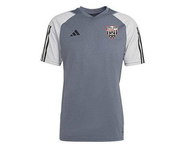 adidas Somaspor Tiro23 C Jsy Somaspor Erkek Futbol Forması SOM-HP1906 Gri - Image 1