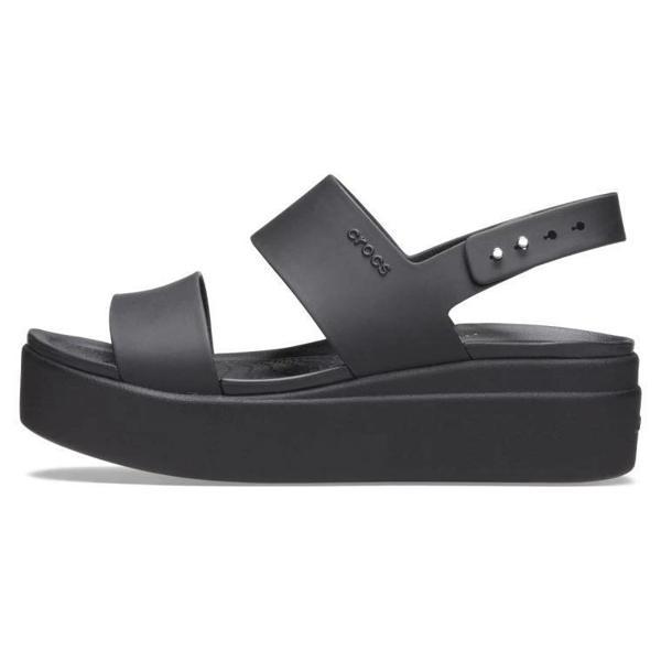 croc 206453-060 BROOKLYN LOW WEDGE SPOR TERLİK SANDALET - Image 1