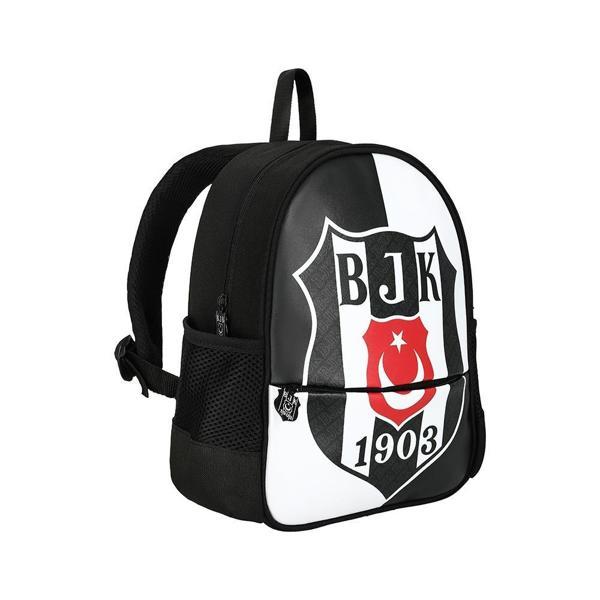 Me Çanta Anaokul Sırt Çantası Beşiktaş Bjk 1903 Logo Desenli Suni Deri 25361 - Image 1