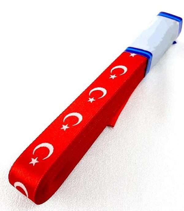 Yakut Bayrak Kurdela 2Cmx10Mt - 3 adet - Image 1