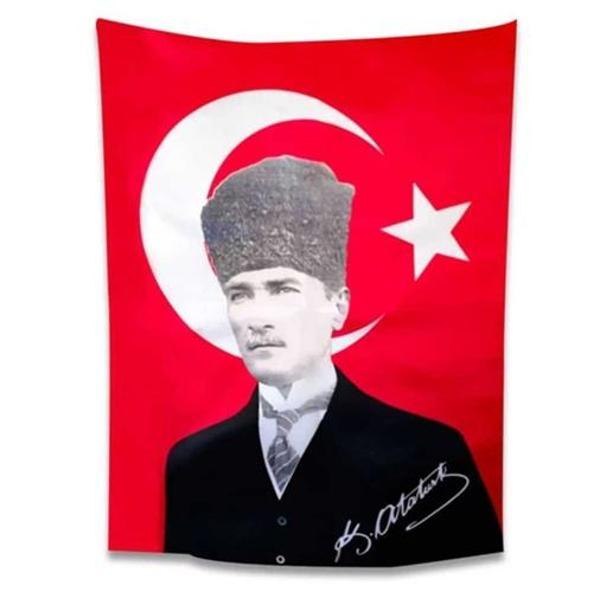 Atatürklü Bayrak 50X75cm - Image 1