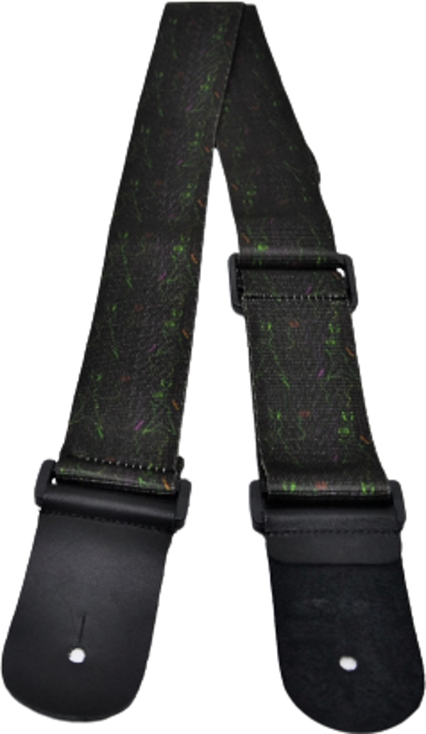AİRMAN A130 GİTAR ASKISI NEON - Image 1