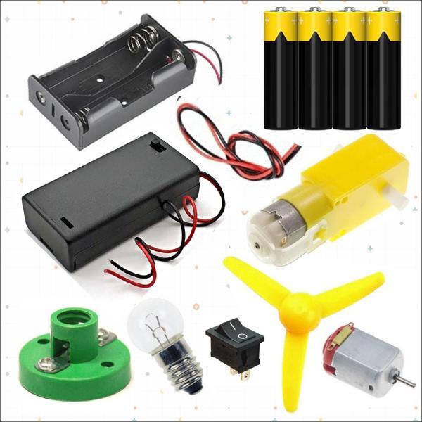Redüktörlü Motor Lamba Elektrik Full Deney Seti - Image 1