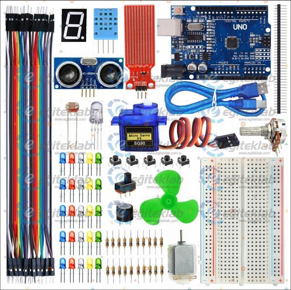 Arduino Uno Başlangıç Eğitim Seti - Image 1