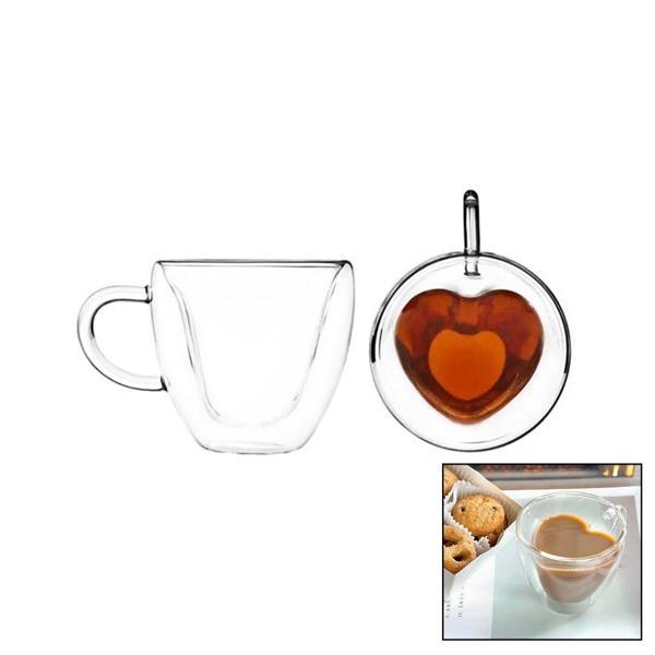 120 ML KALPLİ ÇİFT CİDARLI - SADETERMİSİL - ISIYA DAYANIKLIKULPLU CAM BARDAK BOROSİLİKAT İÇ KISMI 120 ML ALMAKTADIR  - Image 1