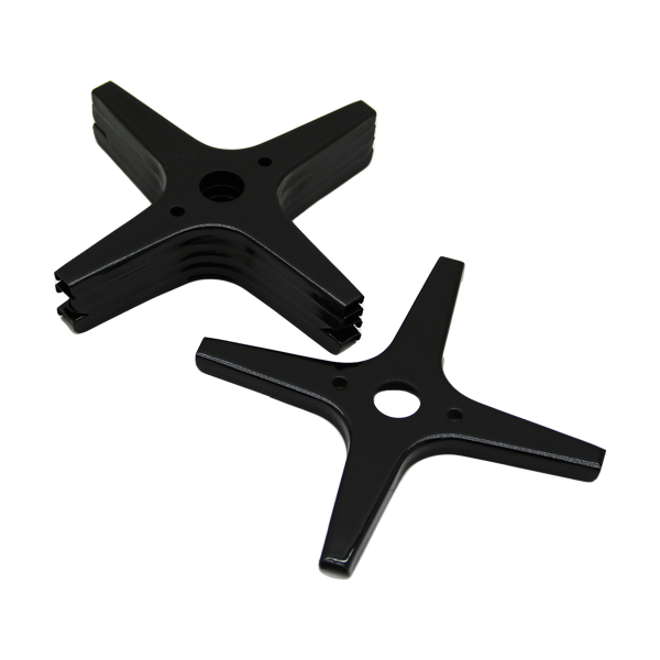 5 ADET SİYAH ARTI MODEL CEZVELİK OCAK KÜÇÜLTÜCÜ EMAYE  - Image 1