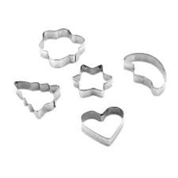 5 PARÇA  METAL BİSKÜVİ KURABİYE KALIP  - Image 1