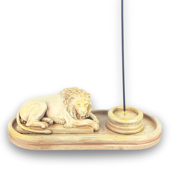Antik Roma Aslan Çubuk Tütsülük ve Tealight - Image 1