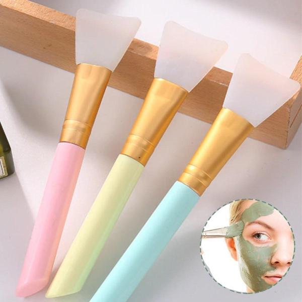 2li Silikon Temizlemesi Kolay Kullanılabilen Yüz Cilt Bakımı Maske Ve Krem Spatulası  - Image 1