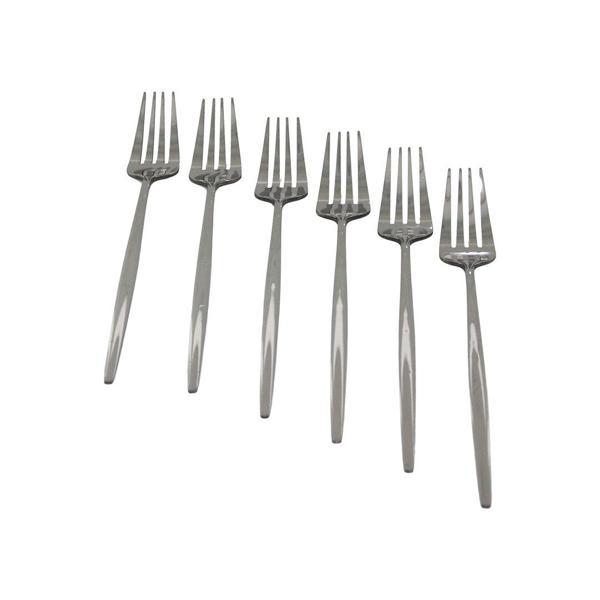 6PCS METAL YEMEK ÇATAL  - Image 1