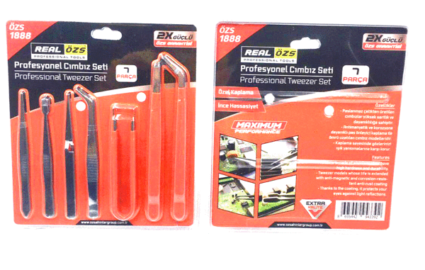 7 PARÇA  PROFESYONEL TEKNİK CIMBIZ SETİ  - Image 1