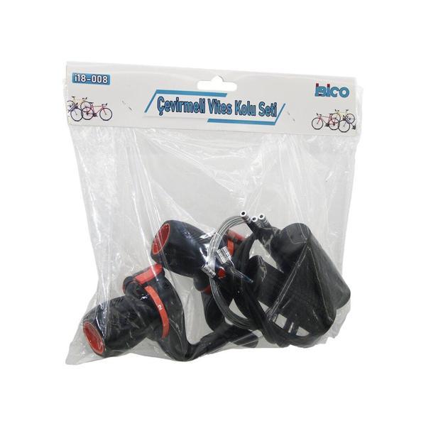 ÇEVİRMELİ BİSİKLET VİTES KOLU SETİ 2PCS VİTES KOLU - 2PCS ELCİK - TEL - TEL KORUYUCU KANAL KABLO  - Image 1