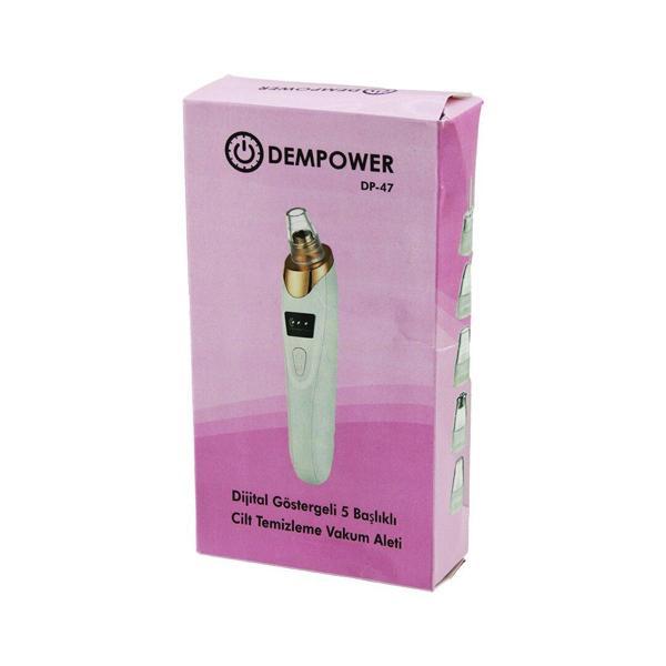 CİLT BAKIM ALETİ VAKUM AKNE- GÖZENEK- SİYAH NOKTA TEMİZLEME USB ŞARJ - 5BAŞLIK DİJİTAL G.- 3KADEME HIZ  - Image 1