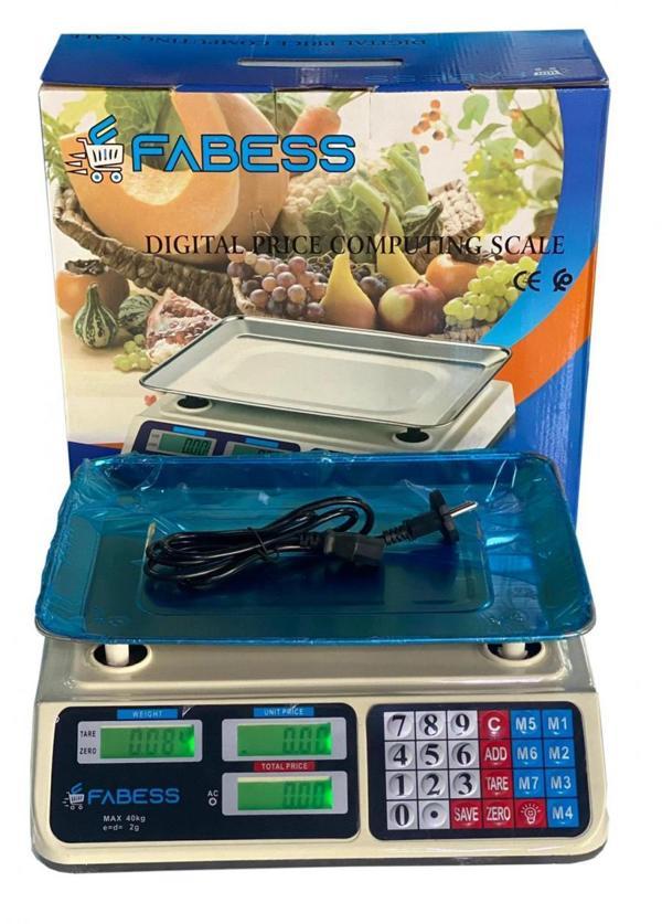 Dijital Göstergeli Elektronik Bakkal Kasap Manav Terazisi 40 Kg  - Image 1