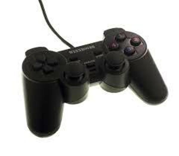 GAME JOYPAD PC ANALOG SİYAH OYUN KOLU PL-2596  - Image 1