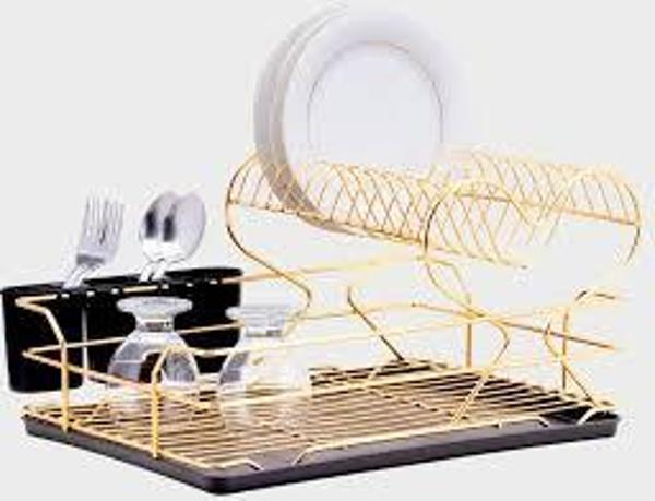 GOLD KALPLİ TABAKLIK 2 KATLI  - Image 1