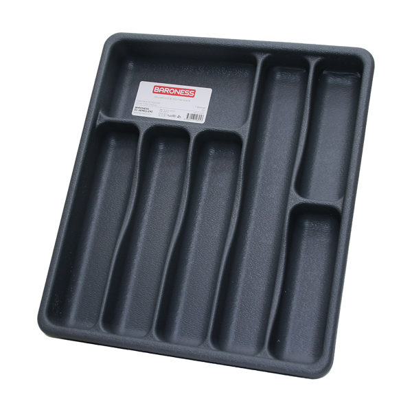 GRİ - 7 BÖLMELİ ÇEKMECE İÇİ KAŞIKLIK  - Image 1