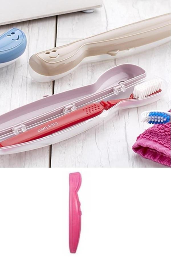 Lux Çanta İçi Hijyenik Seyahat Tipi Diş Fırçası Koyma Kutusu  - Image 1