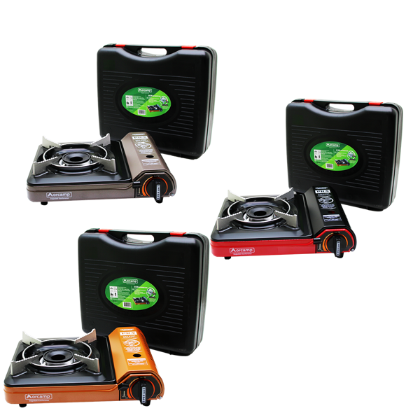 PRO PORTATİF KAMP OCAK PLS.ÇANTALI - GAZ STOP EMN.- RÜZGARLIK  - Image 1
